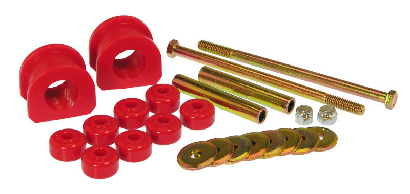 PRO Sway/End Link Bush - Red - Prothane 82-01 GM S10 2wd Front Sway Bar Bushings - 1 1/8in - Red