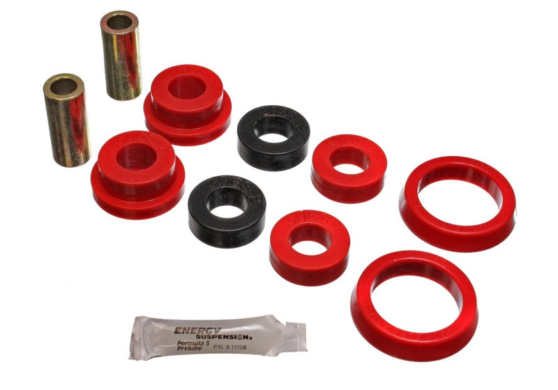 ES Cntrl Arm Bushings - Red - Energy Suspension Ford Axle Pivot Arm W/Thrust Washer - Red