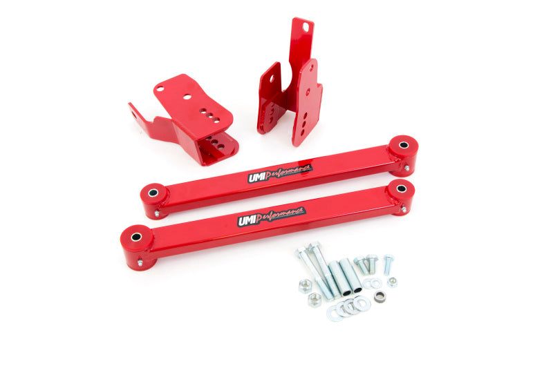 UMI Control Arm Kits - UMI Performance 05-14 Ford Mustang Rear Anti-Hop Kit Budget Boxed Control Arms