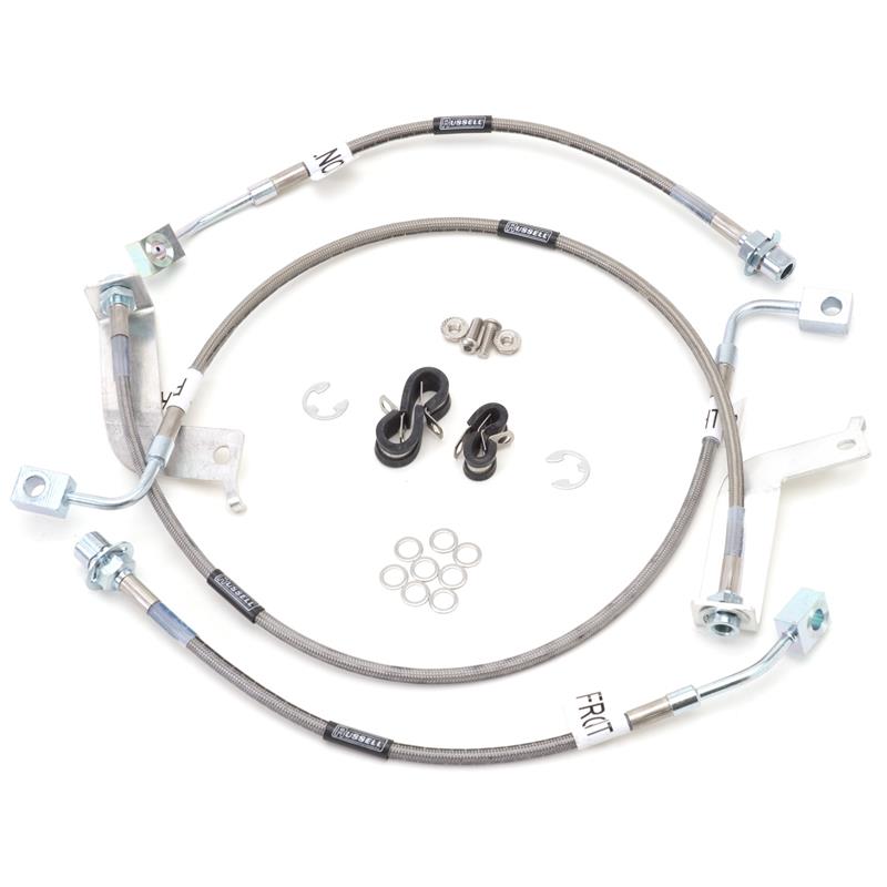 RUS Brake Line Kits - Russell Performance 99-04 Ford Mustang Cobra (with IRS) Brake Line Kit