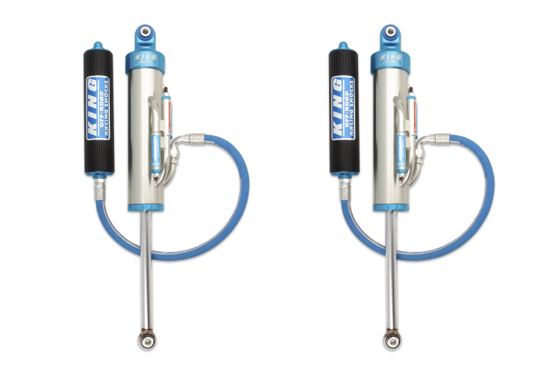 KIN 3.0 Shocks - King Shocks 07-18 Chevy Silverado 1500 Rear Stg 3 Kit 3.0 Dia Remote Res Bypass Shock (Pair)