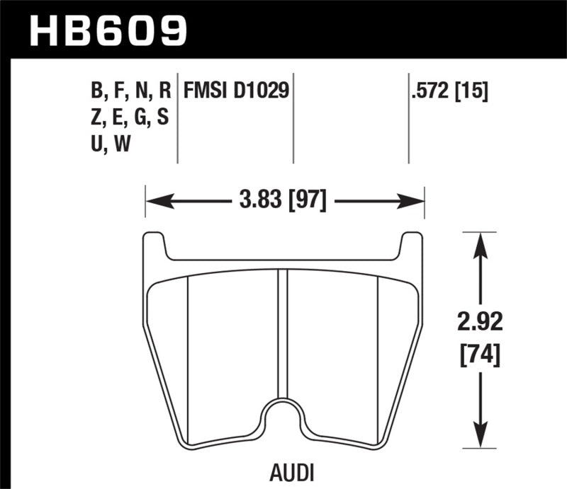 HAWK HP+ Brake Pad Sets - Hawk HP+ Street Brake Pads