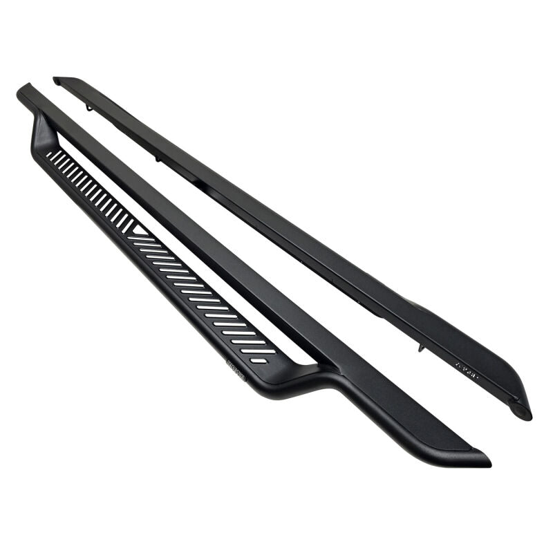WES Running Boards - Outlaw - Westin 19-25 Chevrolet/GMC Silverado/Sierra 1500 CC Outlaw Drop Running Boards - Tex. Blk