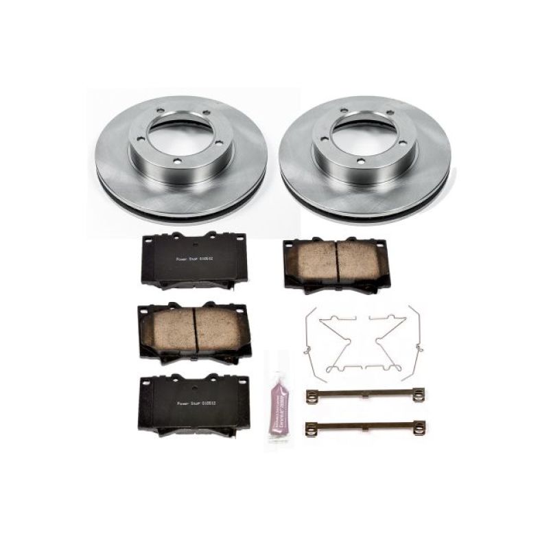 PSB Autospecialty Kit - Power Stop 98-07 Lexus LX470 Front Autospecialty Brake Kit