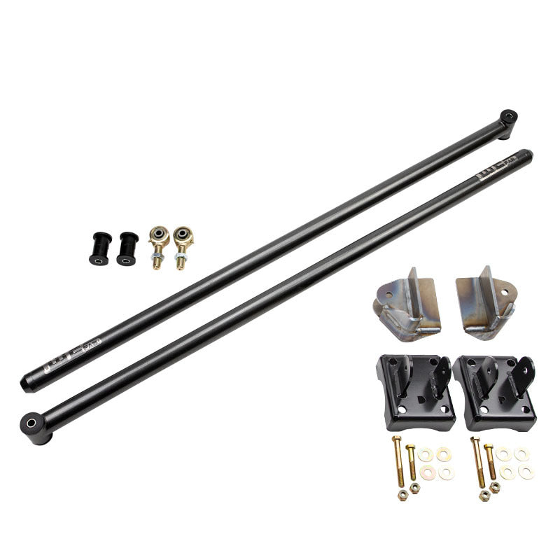 WCF Traction Bar - Wehrli 2011-2022 Ford Power Stroke RCLB/CCSB/SCSB 60in Traction Bar Kit - Cat Yellow