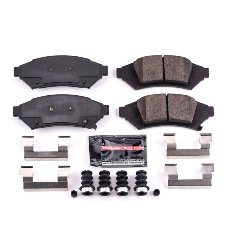 PSB Z23 Evolution Brake Pads - Power Stop 2004 Pontiac Grand Prix Front Z23 Evolution Sport Brake Pads w/Hardware