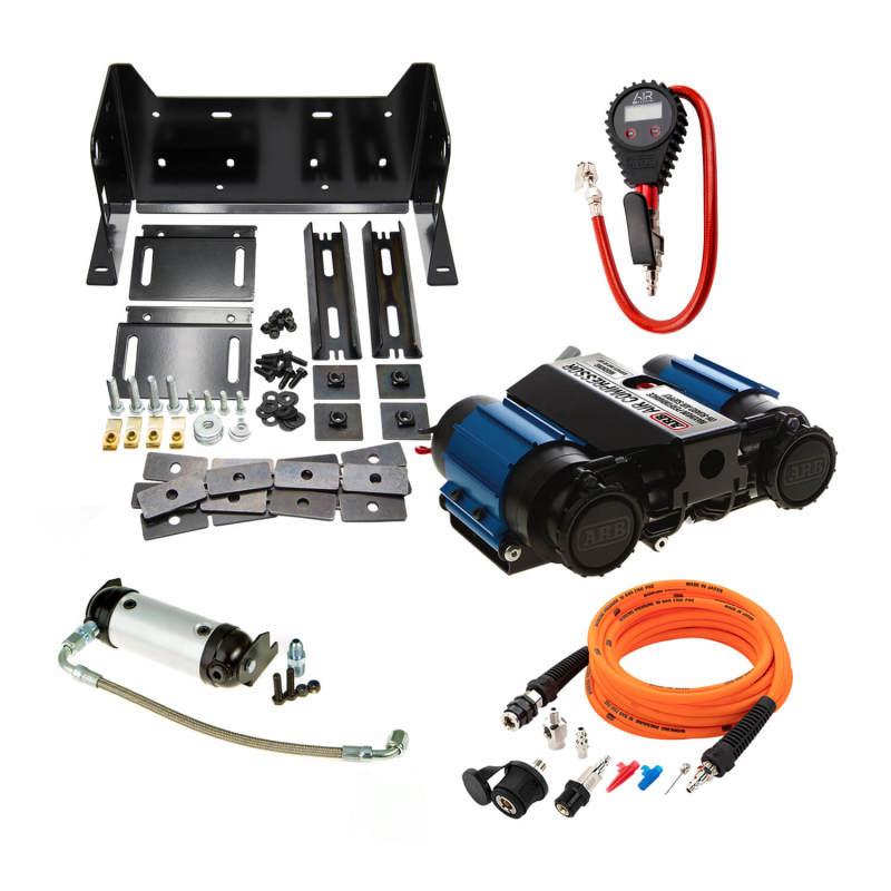 ARB Compressors - ARB High Performance Twin On-Board Compressor Kit - 12V