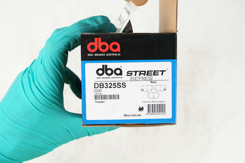 DBA Street Series Brake Pads - DBA 93-01 Nissan Silvia S14/S15 Street Series Rear Brake Pads