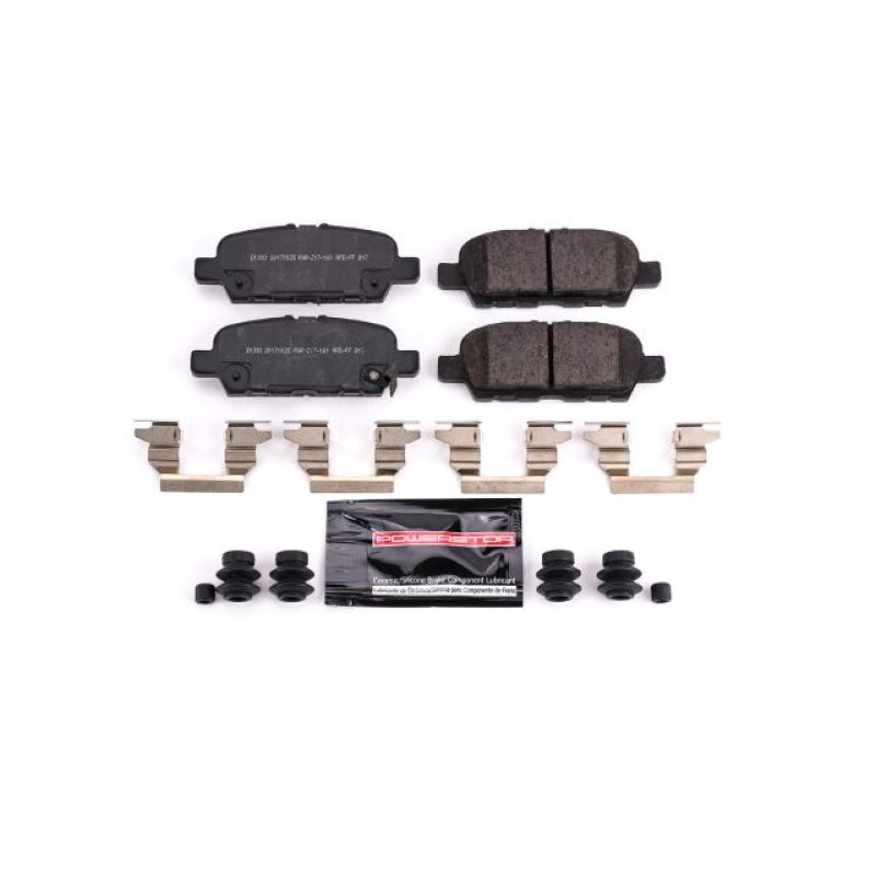 PSB Z23 Evolution Brake Pads - Power Stop 11-12 Infiniti EX35 Rear Z23 Evolution Sport Brake Pads w/Hardware