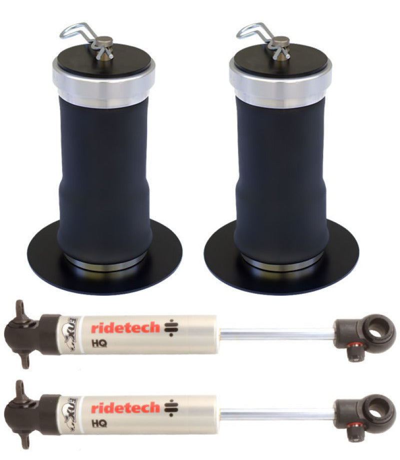 RID Suspension Kits - Rear - Ridetech 64-72 GM A-Body Rear CoolRide Air Spring & HQ Shock Kit