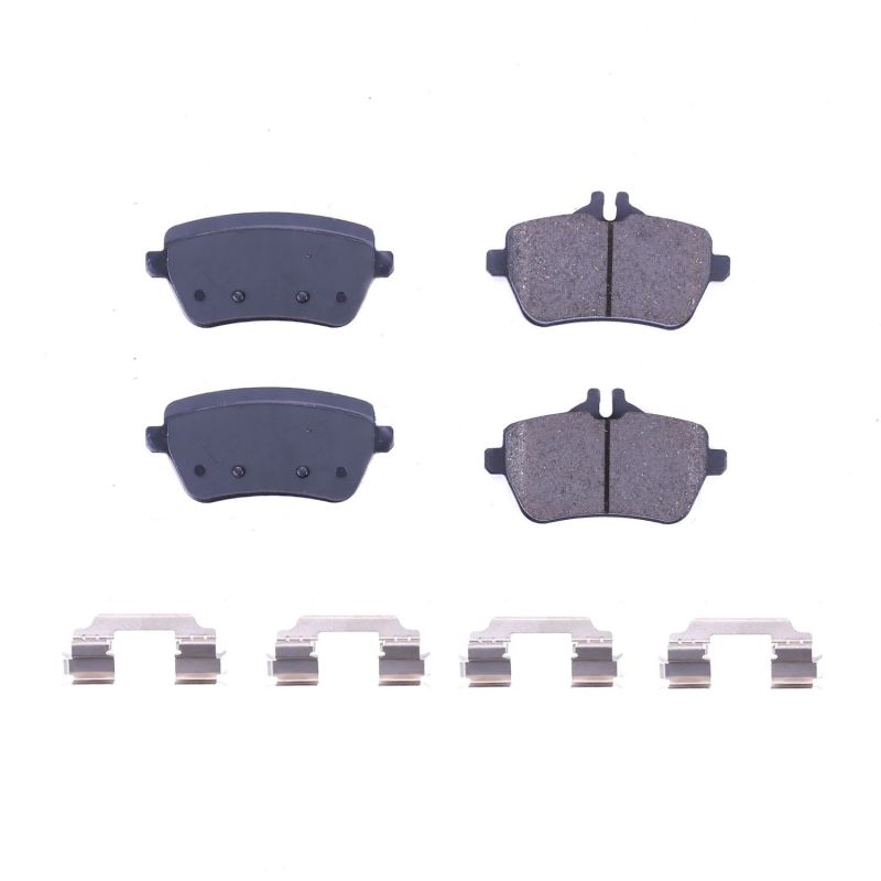 PSB Z17 Evolution Brake Pads - Power Stop 2017 Mercedes-Benz Maybach S550 Rear Z17 Evolution Ceramic Brake Pads w/Hardware