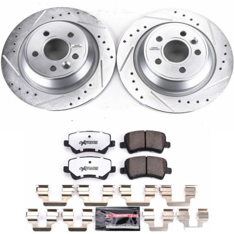 PSB Z36 Truck & Tow Kit - Power Stop 12-15 Land Rover Range Rover Evoque Rear Z36 Truck & Tow Brake Kit