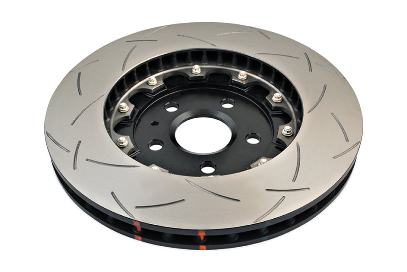 DBA 5000 Series Slotted Rotors - DBA 2010+ Camaro V8 SS Front Slotted 5000 Series 2 Piece Rotor Assembled w/ Black Hat