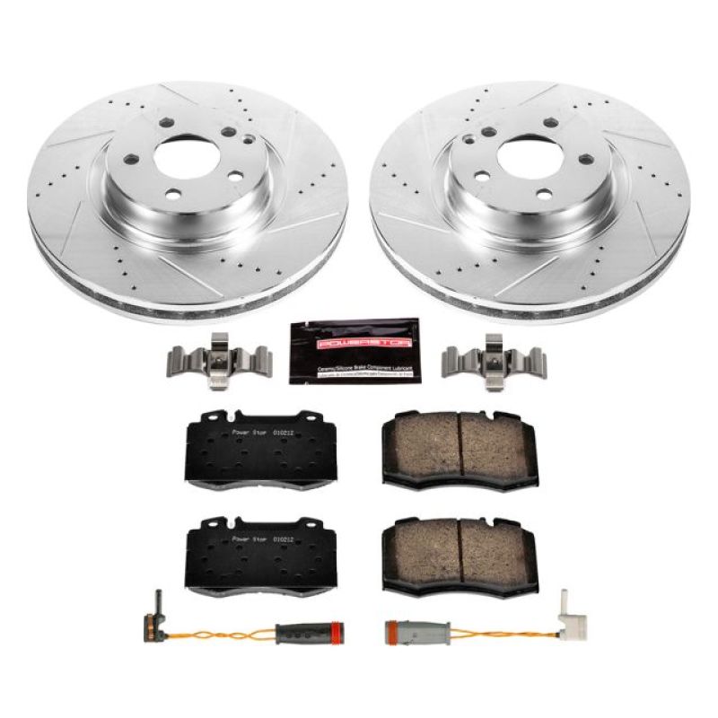 PSB Z23 Evolution Kit - Power Stop 07-09 Mercedes-Benz E350 Front Z23 Evolution Sport Brake Kit