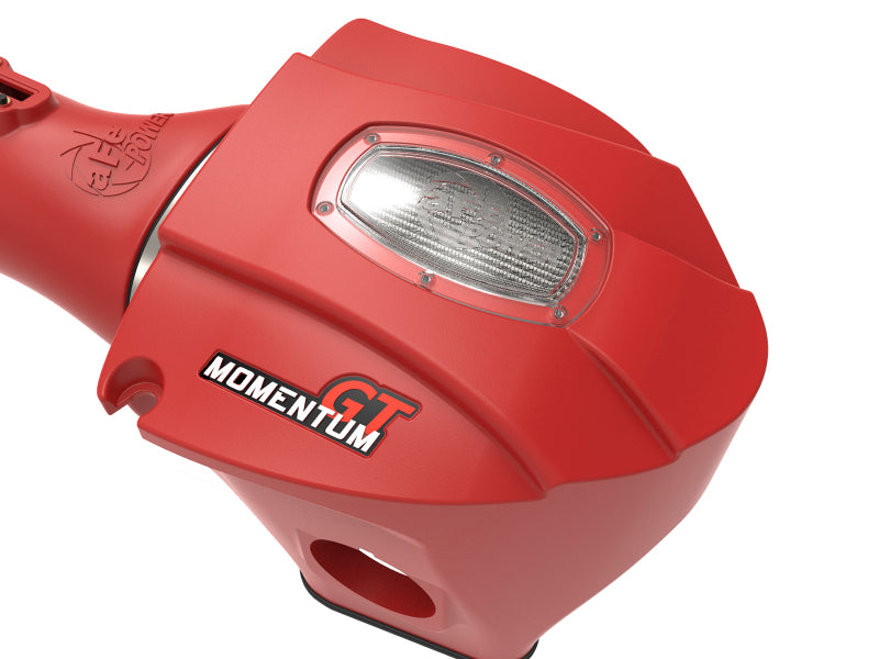 AFE Momentum GT Cold Air Intakes - aFe Momentum GT Limited Edition Cold Air Intake 15-16 Dodge Challenger/Charger SRT Hellcat - Red