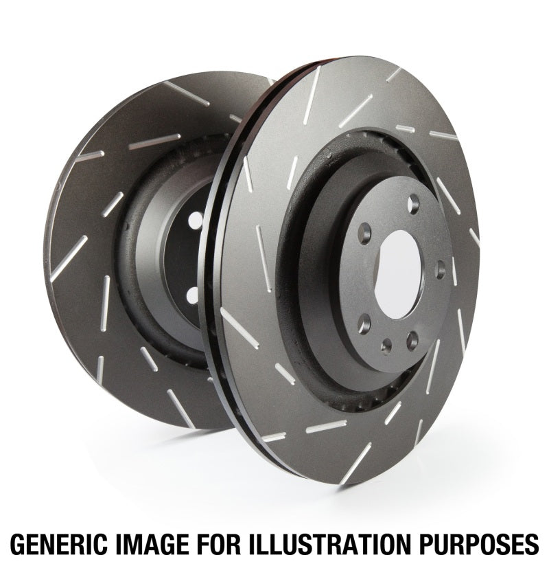 EBC USR Slotted Rotor Sets - EBC 89-94 Nissan Skyline (R32) 2.0 GTE USR Slotted Rear Rotors
