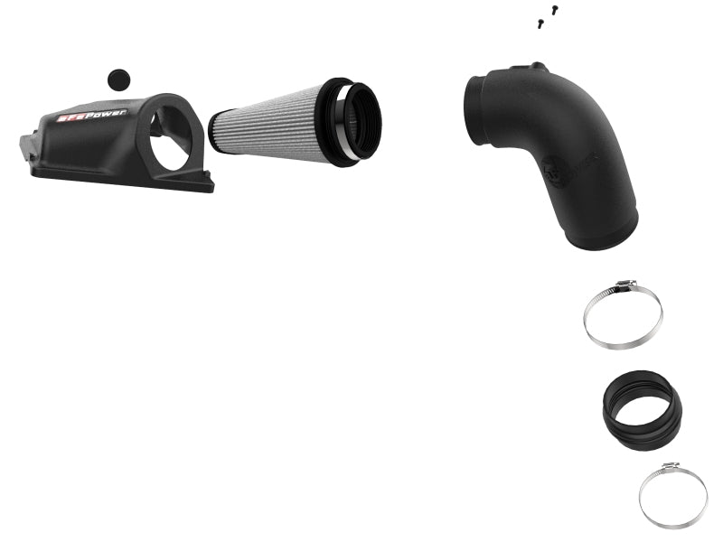 AFE Magnum FORCE Stage-2 Cold Air Intakes - aFe MagnumFORCE Cold Air Intake Stage-2 Pro DRY S 16-17 BMW 340i (F30) L6-3.0L (t) B58
