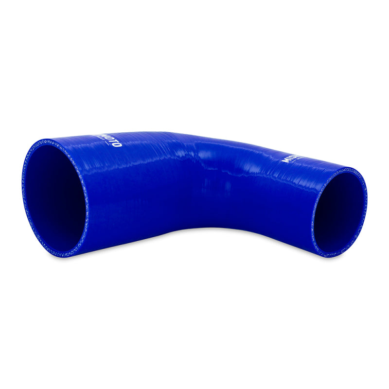 MM Couplers - 90 Deg - Mishimoto Silicone Reducer Coupler 90 Degree 2.5in to 4in - Blue