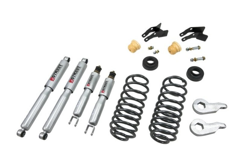 BT Lower Kit w SP Shocks - Belltech LOWERING KIT WITH SP SHOCKS
