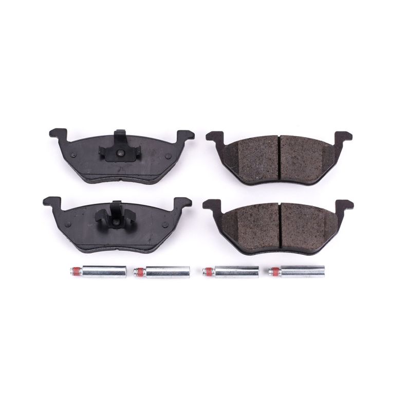 PSB Z17 Evolution Brake Pads - Power Stop 05-08 Ford Escape Rear Z17 Evolution Ceramic Brake Pads w/Hardware