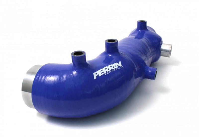 PA Air Box Hose - PERRIN 02-07 Subaru WRX / 04-21 STI / 04-08 Forester XT Turbo Inlet Hose - Blue