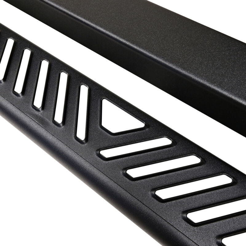 WES Running Boards - Outlaw - Westin 07-21 Toyota Tundra CrewMax Cab Outlaw Drop Running Boards - Tex. Blk