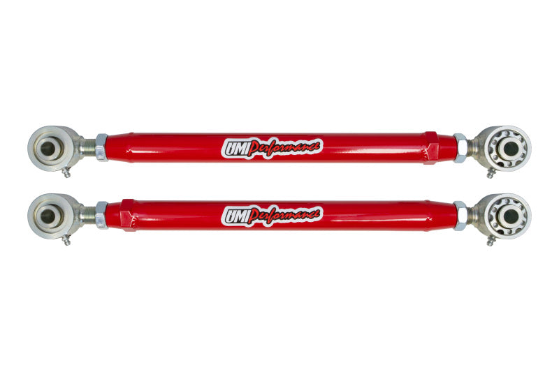 UMI Alignment Toe Arms - UMI Performance 08-09 Pontiac G8 10-14 Camaro Toe Rods Adj Rotojoint