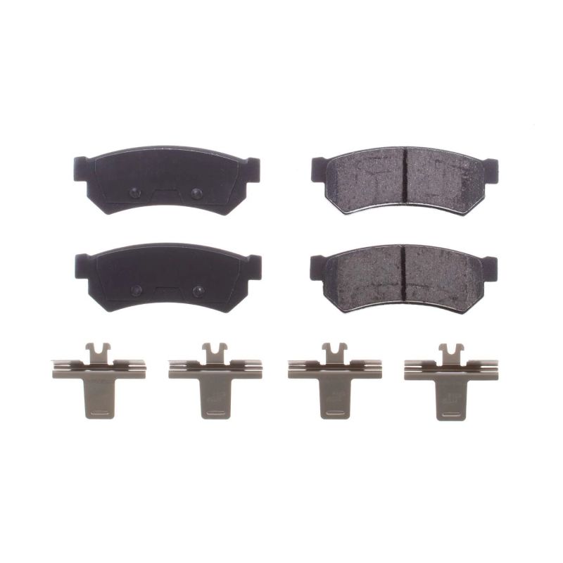 PSB Z17 Evolution Brake Pads - Power Stop 2007 Chevrolet Optra Rear Z17 Evolution Ceramic Brake Pads w/Hardware