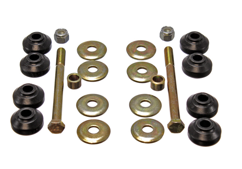 ES End Links - Black - Energy Suspension 03-05 Dodge SRT4 Black Front Sway Bar End Link Set