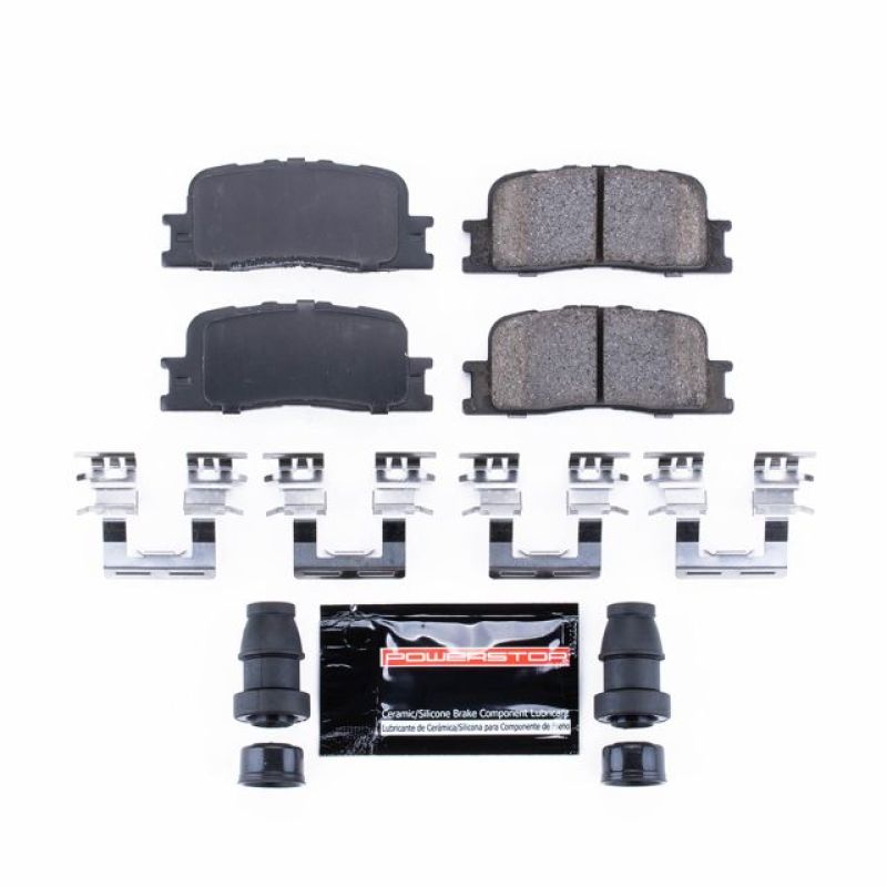 PSB Z23 Evolution Brake Pads - Power Stop 02-03 Lexus ES300 Rear Z23 Evolution Sport Brake Pads w/Hardware