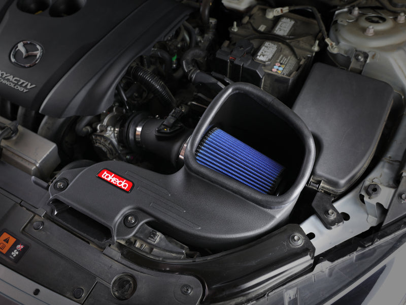 AFE Takeda Stage-2 Cold Air Intakes - aFe Takeda Stage-2 Cold Air Intake System Pro 5R 14-18 Mazda 3 L4-2.0 - Black