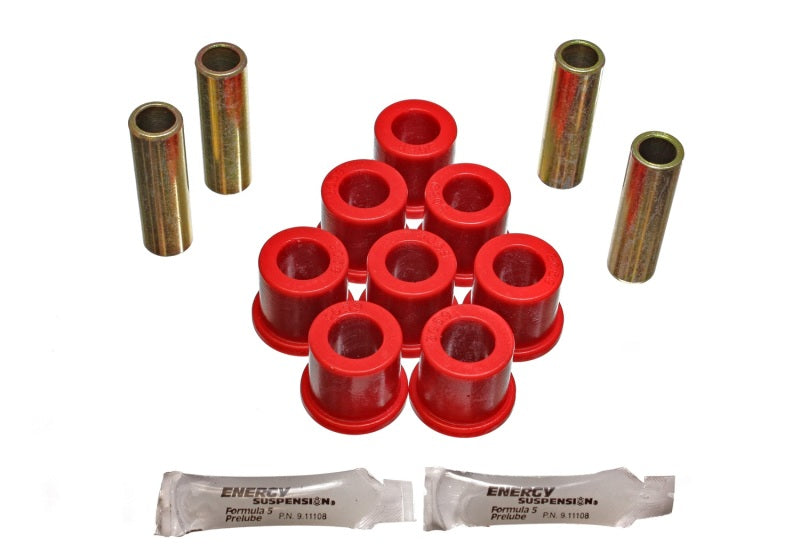 ES Cntrl Arm Bushings - Red - Energy Suspension 79-83 Nissan 280ZX / 68-73 Nissan 510 / 73-76 610 / 77-80 810 (not Wagon) Red Rear