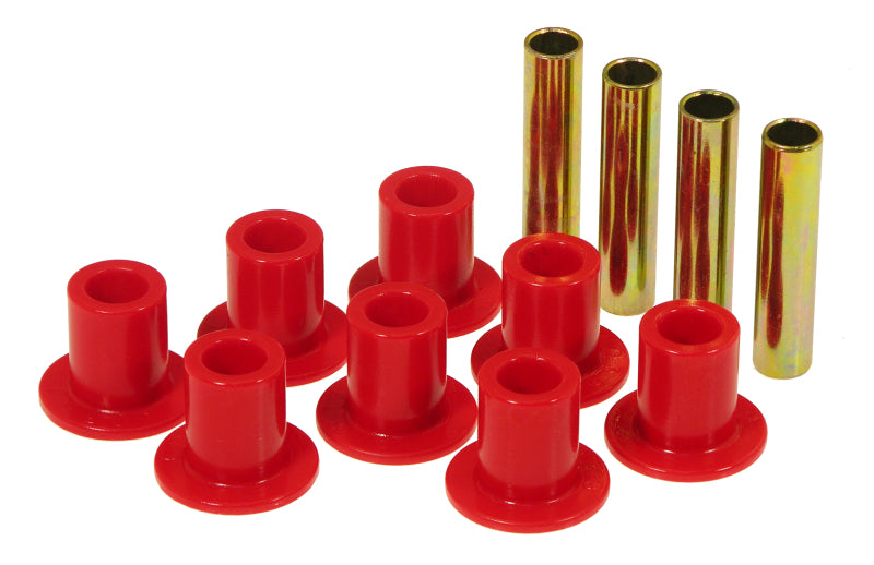 PRO Spring/Shackle Bush- Red - Prothane 87-96 Jeep Front Spring & Shackle Bushings - Red