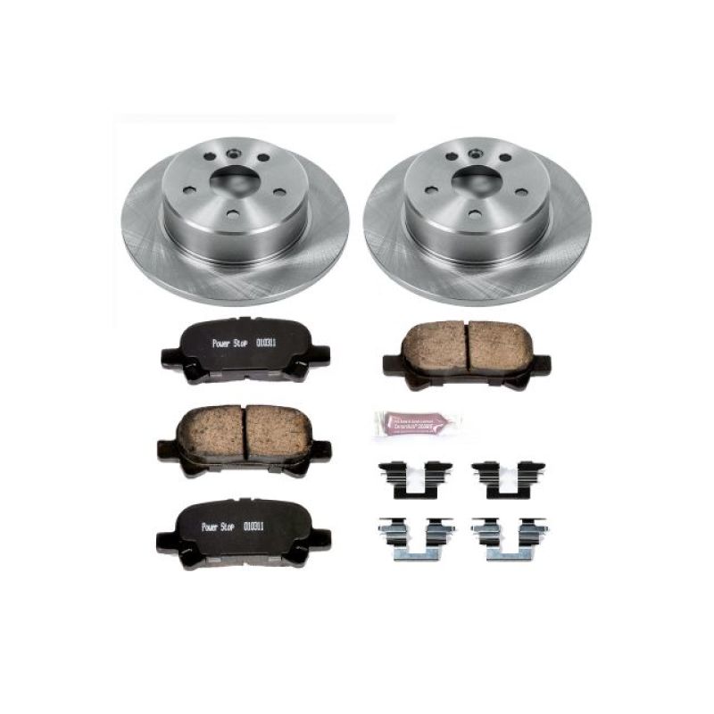PSB Autospecialty Kit - Power Stop 00-04 Toyota Avalon Rear Autospecialty Brake Kit