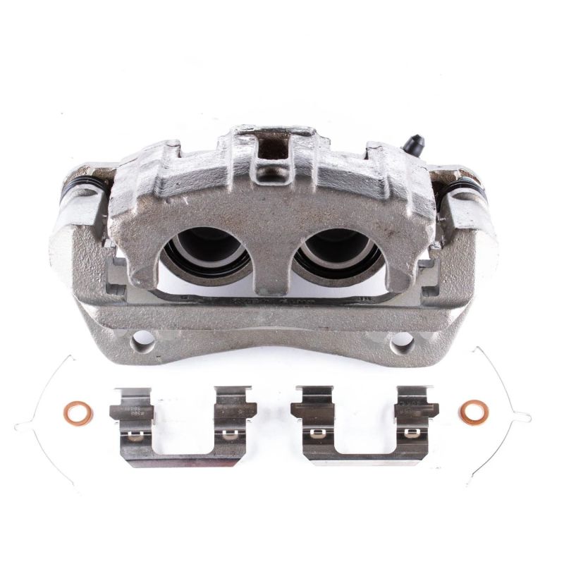 PSB Autospecialty Caliper - Power Stop 14-16 Acura MDX Front Left Autospecialty Caliper w/Bracket