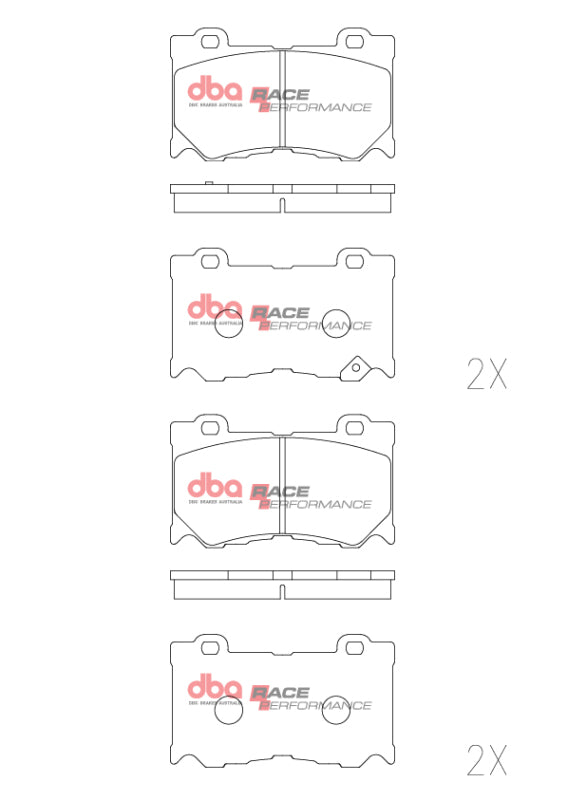 DBA RP Performance Brake Pads - DBA 2023+ Nissan Z (Z34) RP Performance Front Brake Pads