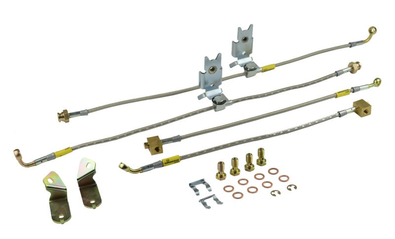 GR G-Stop Brake Line Kits - Goodridge 08-11 Dodge Challenger / 06-11 Charger / 05-08 Magnum SE Brake Lines