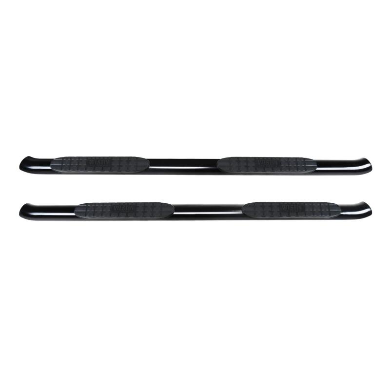 WES Nerf Bars - PRO TRAXX 4 - Westin 2019 Chevrolet Silverado/Sierra 1500 Crew Cab Non LD PRO TRAXX 4 Oval Nerf Step Bars - Black
