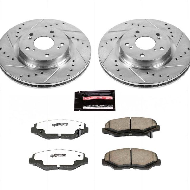 PSB Z26 Street Warrior Kit - Power Stop 12-16 Honda CR-V Front Z26 Street Warrior Brake Kit