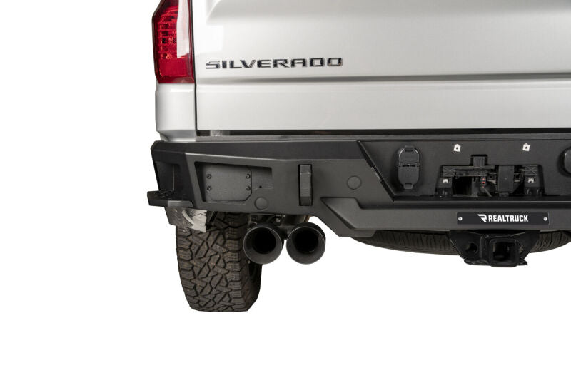 GOR BR20 Bumper - Go Rhino 19-20 Chevrolet Silverado 1500 BR20 Rear Bumper Replacement