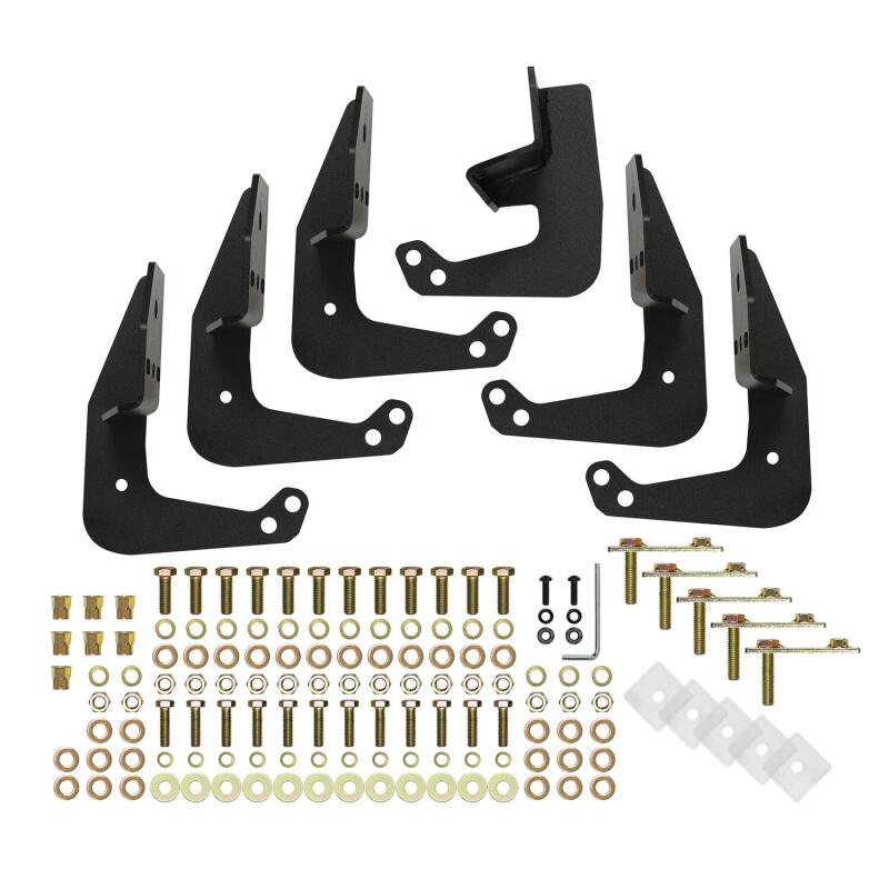 WES Nerf Bars - Outlaw - Westin 19-23 RAM 1500 Classic Crew Cab Outlaw Drop Nerf Step Bars - Textured Black