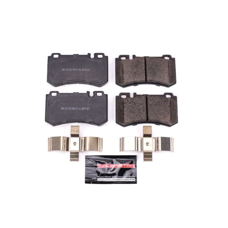 PSB Z23 Evolution Brake Pads - Power Stop 03-06 Mercedes-Benz CL55 AMG Rear Z23 Evolution Sport Brake Pads w/Hardware