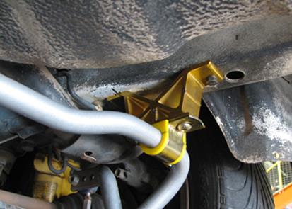 WL Sway Bars - Rear - Whiteline Subaru 02-07 WRX / 93-07 Impreza Non-Turbo / 04-07 STi 27mm Rear Swaybar Mount Kit