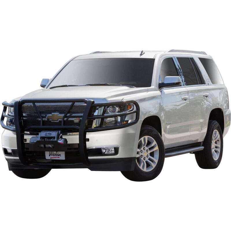 WES HDX Winch Grille Guards - Westin Chevrolet Tahoe/Suburban 15-20 (Excl. Suburban 2500HD/3500HD) HDX Winch Mount Grille Guard