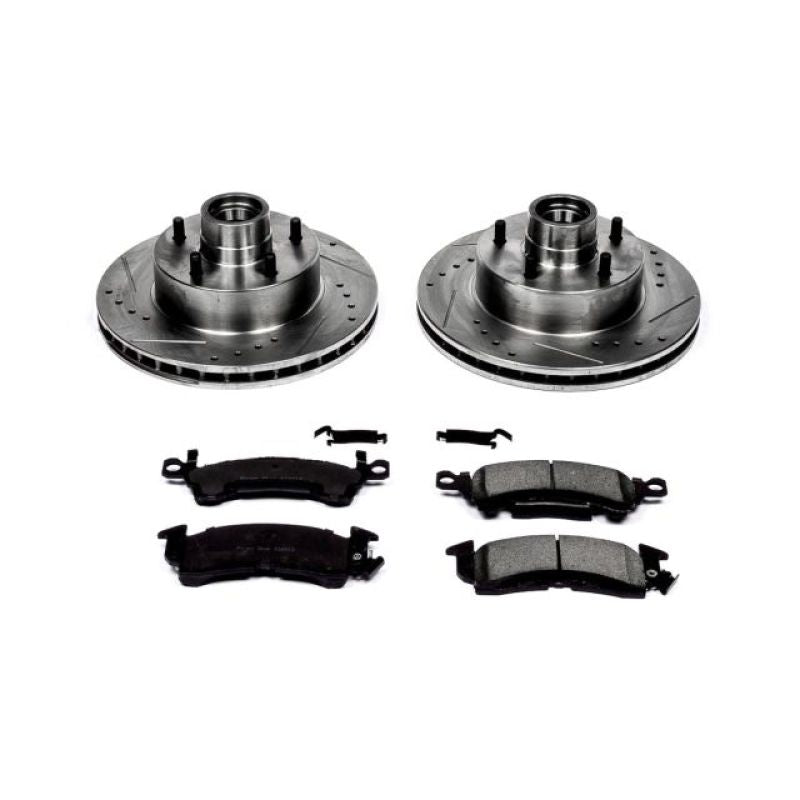 PSB Z23 Evolution Kit - Power Stop 1975 Buick Apollo Front Z23 Evolution Sport Brake Kit