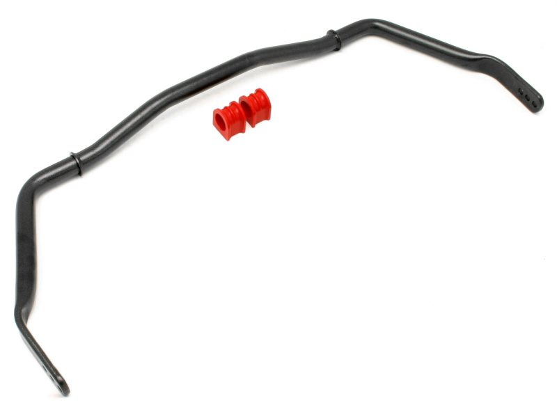 BMR Sway Bar Kits - BMR 05-10 S197 Mustang Front Hollow 35mm 3-Hole Adj. Sway Bar Kit - Black Hammertone