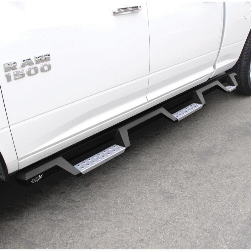 WES Nerf Bars - HDX Drop - Westin 19-23 1500 Classic CC / 10-23 2500/3500 CC 6.5ft. HDX SS Drop W2W Nerf Step Bars - Tex. Blk