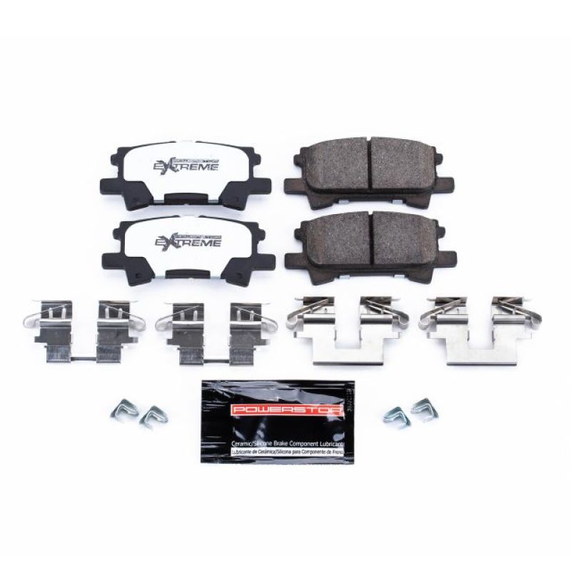 PSB Z36 Truck & Tow Brake Pads - Power Stop 04-06 Lexus RX330 Rear Z36 Truck & Tow Brake Pads w/Hardware