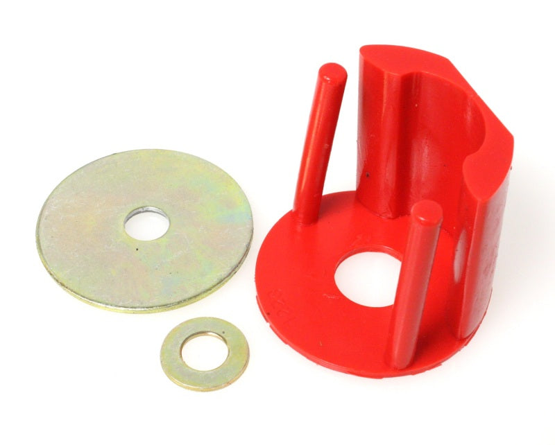 ES Motor Mounts - Red - Energy Suspension 05-06 VW Jetta V / 06 GTI MKV/Passat/Rabbit MKV Red Motor Mount Inserts