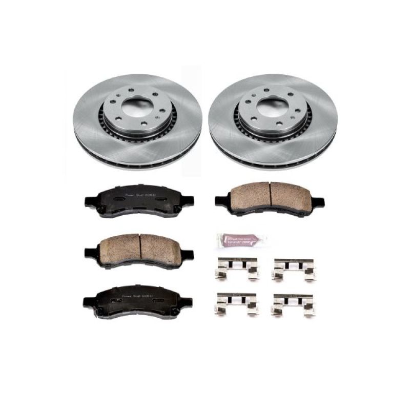 PSB Autospecialty Kit - Power Stop 06-07 Buick Rainier Front Autospecialty Brake Kit